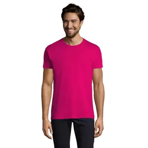 Tee-Shirt Homme Col Rond Personnalisé Imperial - SOL'S | Fuchsia