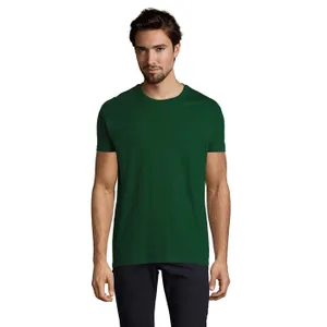 Tee-Shirt Homme Col Rond Personnalisé Imperial - SOL'S | Vert Bouteille