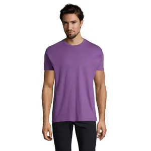 Tee-Shirt Homme Col Rond Personnalisé Imperial - SOL'S | Violet Clair