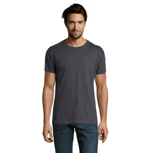 Tee-Shirt Homme Col Rond Personnalisé Imperial - SOL'S | Gris Souris