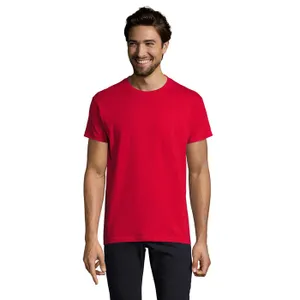 Tee-Shirt Homme Col Rond Personnalisé Imperial - SOL'S | Rouge