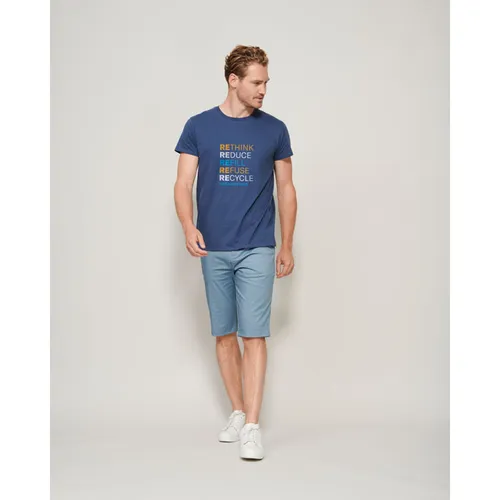 Tee-Shirt Homme Jersey Col Rond Ajusté Personnalisé Crusader Men - SOL'S