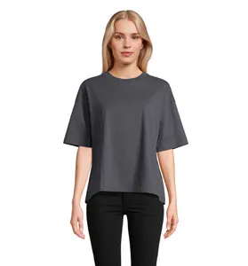 Tee-Shirt Oversize Personnalisé Femme Boxy Women - SOL'S | Gris Souris