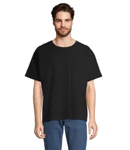 Tee-Shirt Oversize Unisexe Personnalisé Legacy - SOL'S | Noir Profond
