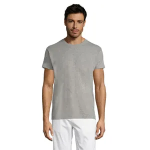 Tee-Shirt Unisexe Col Rond Personnalisé Titan - SOL'S | Gris Chiné