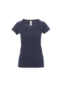 Tee-shirts jersey cotone pettinato - SOUND+LADY | Bleu denim