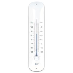 Thermometre metal laque publicitaire 30cm