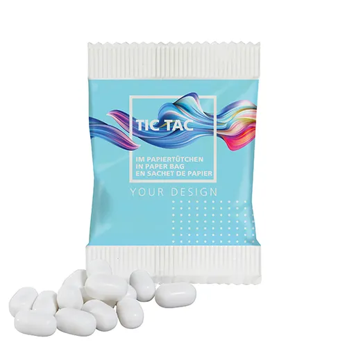 tic tac FRESH MINT en sachet de papier