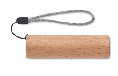 Torche rechargeable en bois personnalisable - Lite
