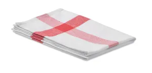 Torchon de cuisine tissu recyclé personnalisable - Kitch | Red