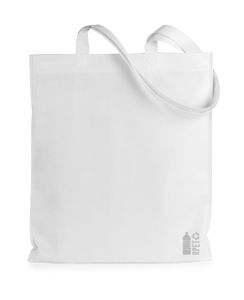 Tote bag publicitaire en rpet - Rezzin | Blanc