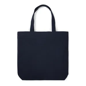 Tote bag en toile recyclée publicitaire AWARE™ Hilo - Vinga | Bleu marine