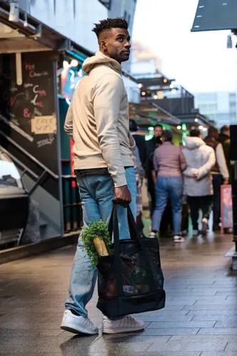 Tote bag isotherme 2 en 1 personnalisé en rPET AWARE™ Iqlo - XD Collection