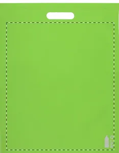 Tote bag personnalisé en rpet - Rester | Vert