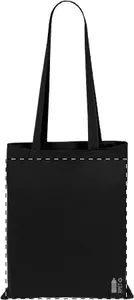 Tote bag publicitaire en rpet - Rezzin | Noir