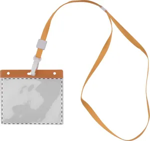 Tour de cou personnalisé - Ballek | Orange / Transparent