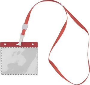 Tour de cou personnalisé - Ballek | Rouge / Transparent