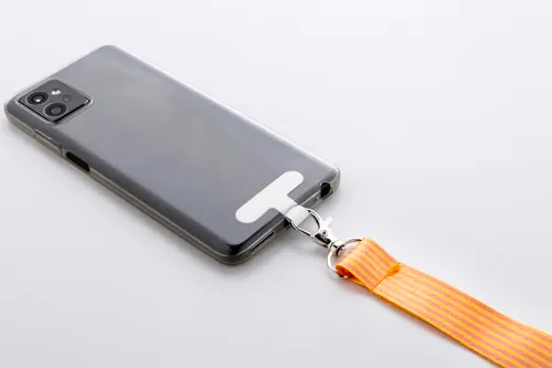 Tour de cou personnalisé pour téléphone portable en RPET - Subyard Mobile Slim