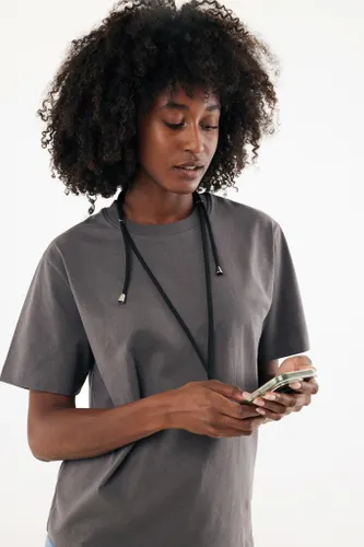 Tour de cou téléphone réglable en rPET recyclé RCS CarryLoop - XD Collection