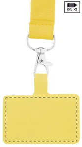 Tour de cour personnalisé en RPET avec accroche mobile - Revent Call | Jaune