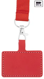 Tour de cour personnalisé en RPET avec accroche mobile - Revent Call | Rouge