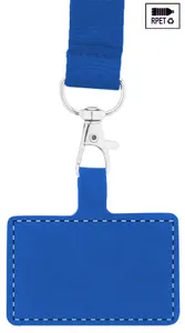 Tour de cour personnalisé en RPET avec accroche mobile - Revent Call | Bleu