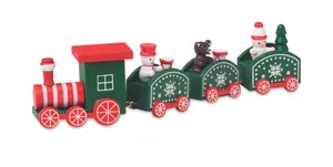 Train de Noël en bois personnalisé - Juna