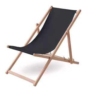 Transat en bois personnalisé - Honopu | Black