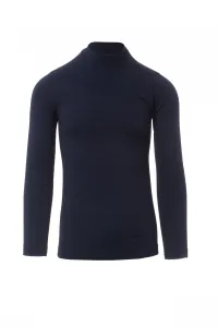 Tricot technique à manches longues montées - TPLAYER | Bleu marine
