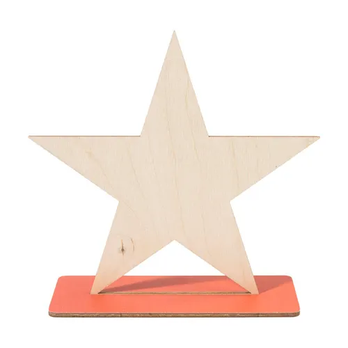 Trophée en bois personnalisé, en forme d'étoile - Wlobor