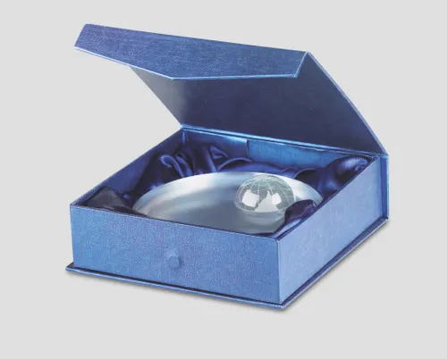 Trophée globe en verre personnalisé - Mondal