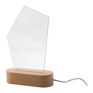 Trophée lampe LED - Woodify