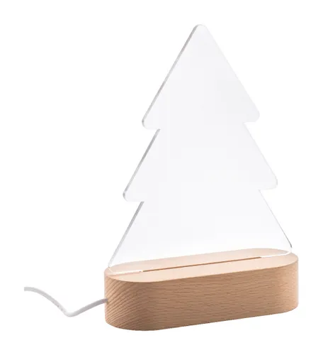 Trophée lumineux LED sapin personnalisé - Woodify Xmas