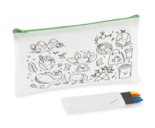 Trousse 4 crayons de couleur - Cray