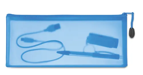 Trousse à crayon en PVC - Gran, personnalisable.