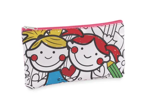 Trousse à crayons avec feutres - Kiddo