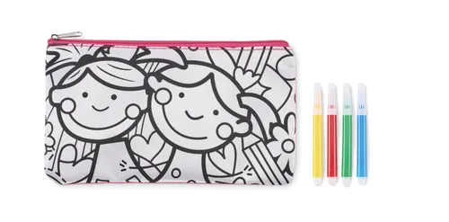 Trousse à crayons avec feutres - Kiddo