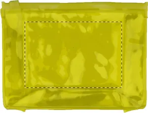 Trousse à maquillage personnalisée - Paqua | Jaune