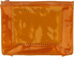 Trousse à maquillage personnalisée - Paqua | Orange