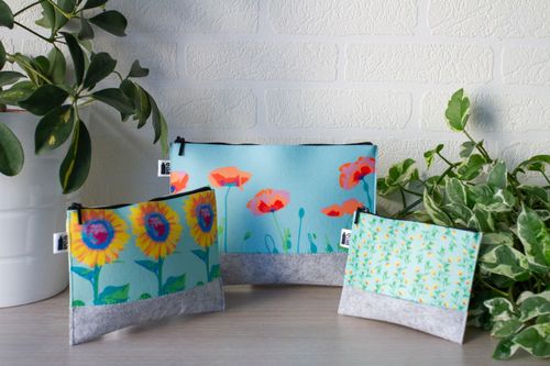 Trousse de toilette personnalisée - CreaFelt Beauty L