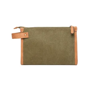 Trousse de toilette en toile recyclé personnalisable GRS Bosler - Vinga