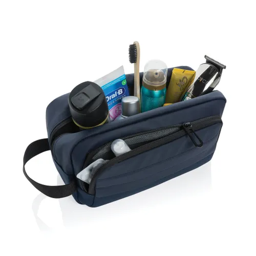 Trousse de toilette publicitaire en rPET AWARE™ Armond - XD Xclusive
