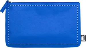 Trousse de toilette publicitaire en rpet - Vanitax | Bleu