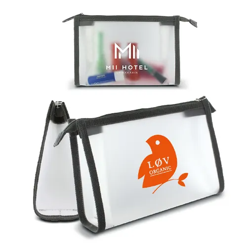 Trousse de toilette publicitaire, maquillage, bureau en eva
