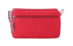 Trousse de toilette sans PVC personnalisable - New & Smart | Red