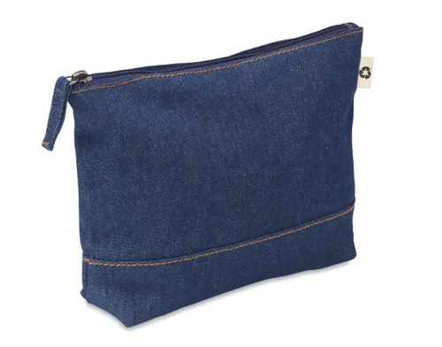 Trousse en denim recyclé personnalisable - Style Pouch