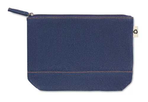 Trousse en denim recyclé personnalisable - Style Pouch