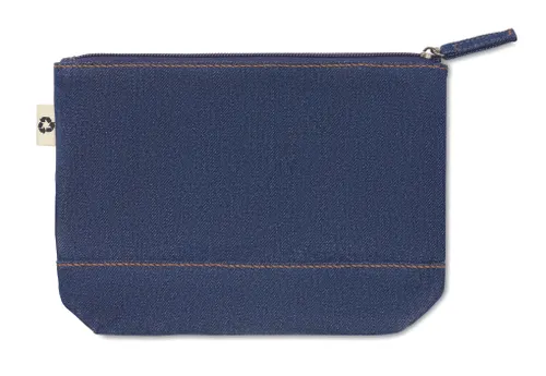 Trousse en denim recyclé personnalisable - Style Pouch
