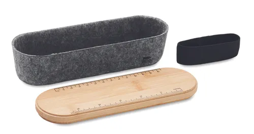 Trousse  en feutre RPET - Mile