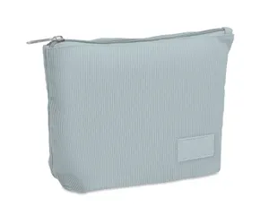 Trousse  en velours côtelé - Cordy T | Bleu Bébé